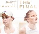 Barty y Pliskova, dos primerizas en Londres en busca del título