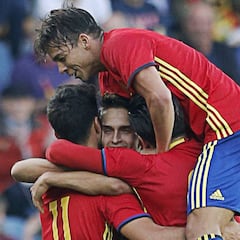 España Sub 21 - Estonia (5-0): resumen, resultado y goles
