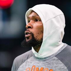 Alarma en la NBA: Durant, fuera de juego
