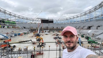 Beckham estrena el Miami Freedom Park