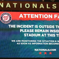 Shooting at Nationals-Padres stadium sees game suspended