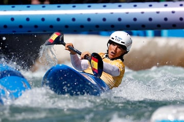 La palista española se despide de París. Chourrant no ha conseguido clasificarse para la semifinal de kayak cross tras acabar en tercera posición de su serie.
