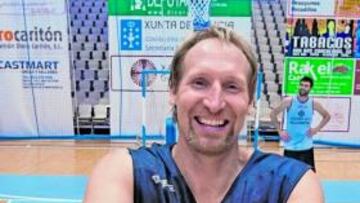 Mike Higgins, americano del Obradoiro.