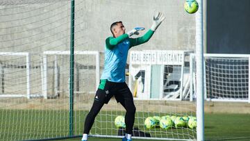 Joel, en un entrenamiento. 