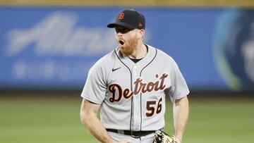 El serpentinero lanzó el octavo no-hitter en la historia de la franquicia de Detroit.