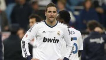 Higuaín: "Jugaba un partido sí y otro no, y así se sufre"