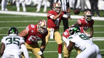 El equipo de San Francisco, adem&aacute;s de las bajas frente a los Jets, tampoco contar&aacute; con el ala cerrada George Kittle por una lesi&oacute;n de rodilla.