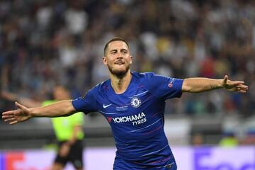 Eden Hazard becomes Real Madrid president Florentino Perez's first Galáctico signing since James Rodriguez in 2014.