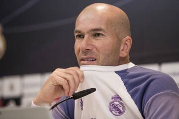 Zinedine Zidane has made sweeping changes to his starting line-up.