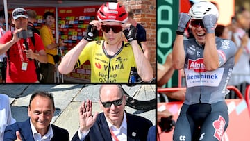 Forza La Vuelta: de la fiebre por Vingegaard a los focos en Alberto II de Mónaco y Philipsen