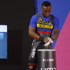 Brayan Rodallegas, con nobleza por la medalla en los 81 kilogramos