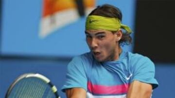 <b>EN TERCERA RONDA.</b> Nadal se ha impuesto al tenista croata con facilidad.
