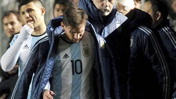 Messi es duda para el debut de Argentina en Copa América ante Chile.