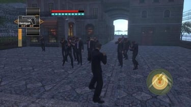 El combate en Frame City Killer