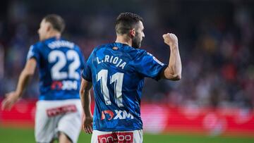 Luis Rioja marc&oacute; ante el Granada.