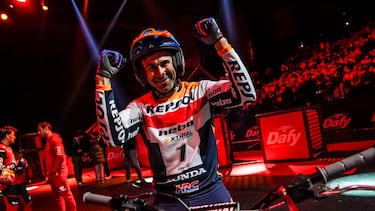 Toni Bou celebra su 37º título mundial.
