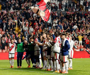 El Rayo consiguió un meritorio empate ante el Real Madrid tras jugarle de tú a tú al equipo madridista.