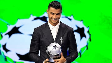 El mensaje de Cristiano Ronaldo para sus haters por el homenaje de la Champions