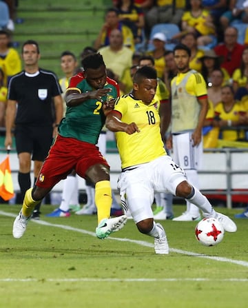 Colombia muestra buen fútbol ante Camerún