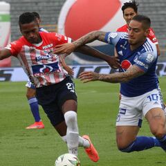 Dimayor sanciona a jugadores de Millonarios y Junior