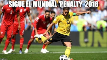 Los memes de la goleada de Bélgica a Túnez