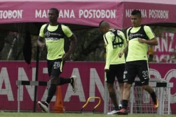 Atlético Nacional visita el domingo a Santa Fe en Bogotá, en juego de la fecha 19 de la Liga Águila 2016-2.