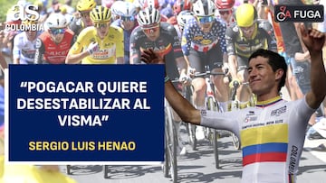 Sergio Luis Henao: “Pogacar quiere desestabilizar al Visma”