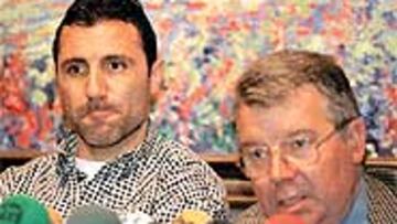 <b>JUNTOS</B>. Stoitchkov y Minguella se reúnen de nuevo para ganar.