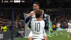 Barbaridad de Pedro Porro para salvar al Tottenham: qué golazo