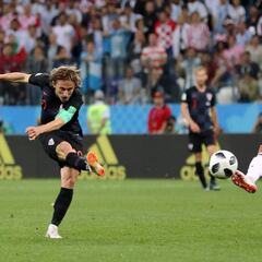 Modric congeló Argentina: el cañonazo a la fe albiceleste