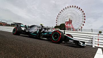 Valtteri Bottas (Mercedes W10). F1 2019. 