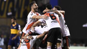 Boca Juniors y River Plate se enfrentaron en la vuelta de las semifinales de la Copa Libertadores, y a pesar del triunfo de los Xeneizes, el marcador no les alcanz&oacute;.