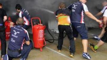 Sólo un miembro de Williams sigue ingresado