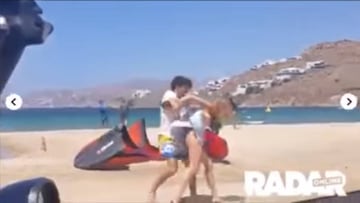 Lindsay Lohan, agredida por su exnovio en este vídeo