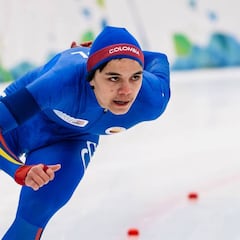 Diego Amaya, el colombiano que patinará en Lausana 2020