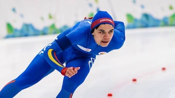 Diego Amaya, el colombiano que patinará en Lausana 2020