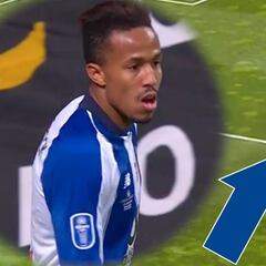 Lo mejor del partido de Militao jugando de lateral contra el Benfica: serio al corte y valiente