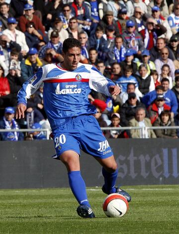 Jugadores que han defendido la camiseta del Valencia y del Getafe