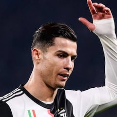 Cristiano se fue a casa antes del final del Juventus-Milan