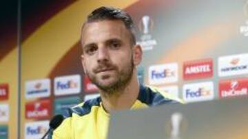 Roberto Soldado, delantero del Villarreal.