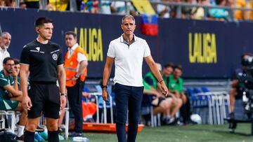 Gaizka Garitano en el Nuevo Mirandilla.