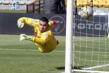 Morelo y Caicedo anotaron los goles del partido.