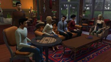 Así son las series Friends y Seinfield con Los Sims 4