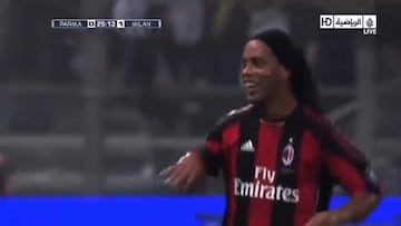 That time Andrea Pirlo left Ronaldinho speechless with an incredible goal