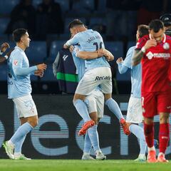 Resumen y goles del Celta vs Getafe, jornada 12 de LaLiga EA Sports