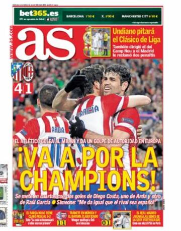 Las portadas de AS de marzo