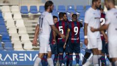 celebracion Gol 1-0, de Rub&Atilde;&copy;n Verzo, Levante UD v Atromitos, partido pretemporada, Pinatar Arena, Julio 27 2021, San Pedro del Pinatar, Murcia