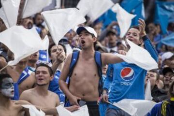 Millonarios hizo suyo El Campín con pasión y sentimiento.