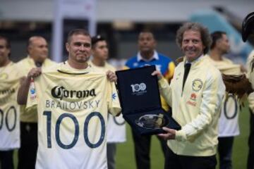 Así fue el homenaje a los volantes del Club América