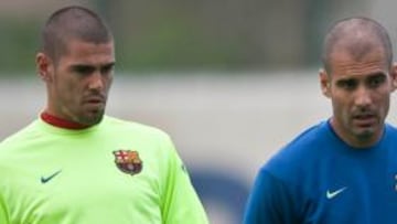 Keita, Pedro y Abidal se entrenan aparte por contusiones sufridas contra el Valencia